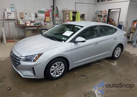2019 Hyundai Elantra Se from USA, damaged, VIN 5NPD74LF2KH450128